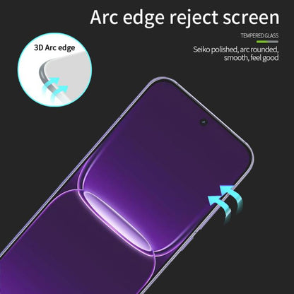 MOFI 9H 3D Explosion-proof Curved Screen Tempered Glass Film, For Realme Neo8 Unlock, For Realme 14x