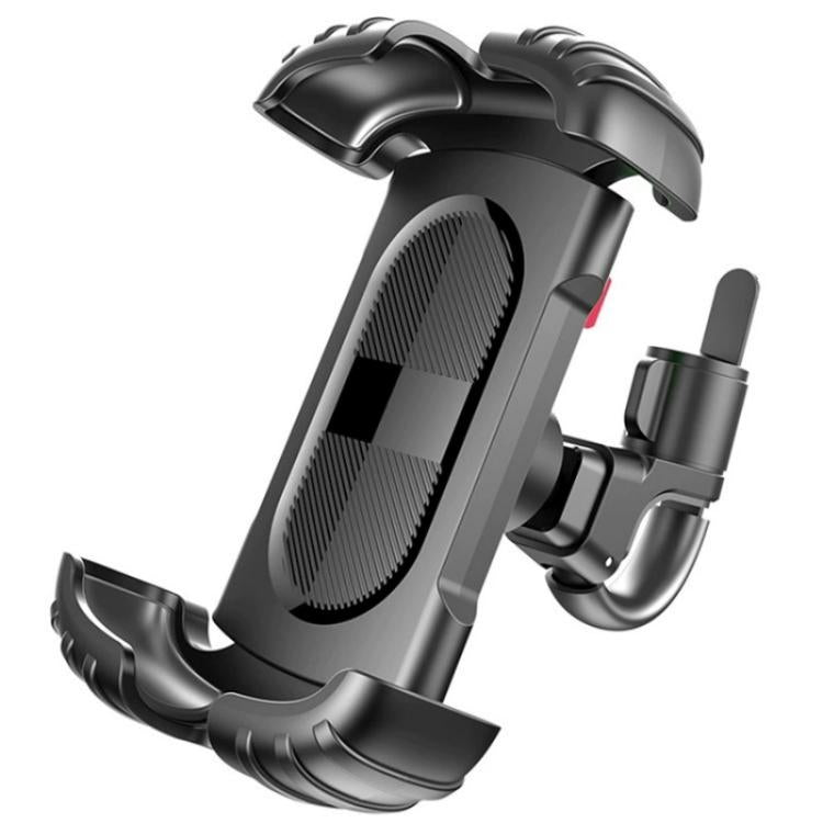 Z012 360 Degree Rotation Motorcycle Bicycle Handlebar Rearview Mirror Phone Mount