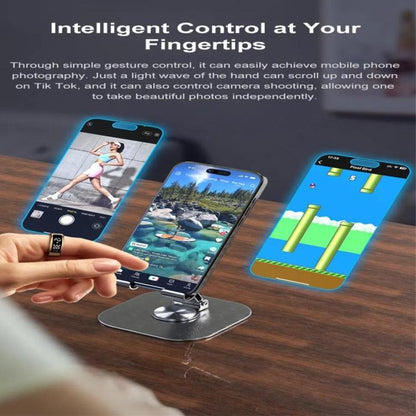 R11C SIZE 8 Smart Ring, Support Heart Rate / Blood Oxygen / Sleep Monitoring / Multiple Sport Modes