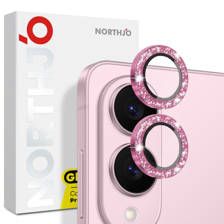 NORTHJO 1 Set Camera Lens Protector Glitter Metal Ring Film, For Samsung Galaxy S26+ 5G, For Samsung Galaxy S26 Ultra 5G, For Samsung Galaxy S26 5G, For Samsung Galaxy S25 Edge 5G, For Samsung Galaxy A26 5G, For Samsung Galaxy S25 5G                   ...