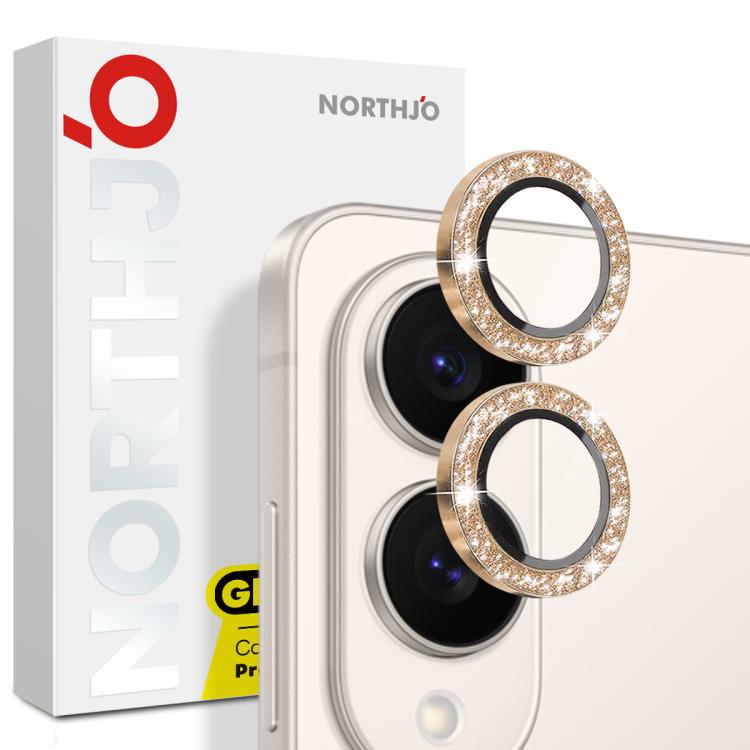 NORTHJO 1 Set Camera Lens Protector Glitter Metal Ring Film, For Samsung Galaxy S26+ 5G, For Samsung Galaxy S26 Ultra 5G, For Samsung Galaxy S26 5G, For Samsung Galaxy S25 Edge 5G, For Samsung Galaxy A26 5G, For Samsung Galaxy S25 5G                   ...
