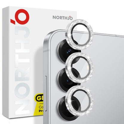 NORTHJO 1 Set Camera Lens Protector Glitter Metal Ring Film, For Samsung Galaxy S26+ 5G, For Samsung Galaxy S26 Ultra 5G, For Samsung Galaxy S26 5G, For Samsung Galaxy S25 Edge 5G, For Samsung Galaxy A26 5G, For Samsung Galaxy S25 5G                   ...