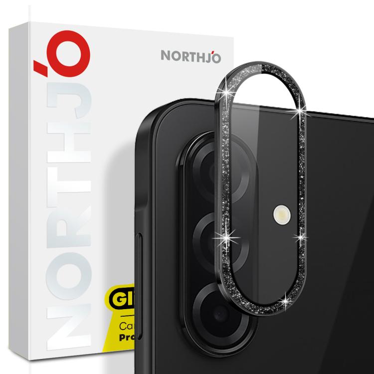 NORTHJO 1 Set Camera Lens Protector Glitter Metal Ring Film, For Samsung Galaxy S26+ 5G, For Samsung Galaxy S26 Ultra 5G, For Samsung Galaxy S26 5G, For Samsung Galaxy S25 Edge 5G, For Samsung Galaxy A26 5G, For Samsung Galaxy S25 5G                   ...