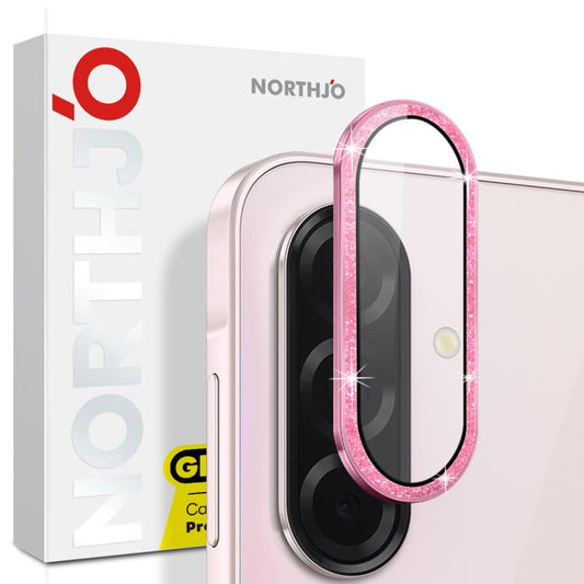 NORTHJO 1 Set Camera Lens Protector Glitter Metal Ring Film, For Samsung Galaxy A36 5G / A56 5G