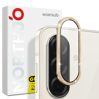 NORTHJO 1 Set Camera Lens Protector Glitter Metal Ring Film, For Samsung Galaxy S26+ 5G, For Samsung Galaxy S26 Ultra 5G, For Samsung Galaxy S26 5G, For Samsung Galaxy S25 Edge 5G, For Samsung Galaxy A26 5G, For Samsung Galaxy S25 5G                   ...