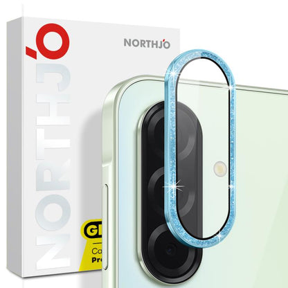 NORTHJO 1 Set Camera Lens Protector Glitter Metal Ring Film, For Samsung Galaxy S26+ 5G, For Samsung Galaxy S26 Ultra 5G, For Samsung Galaxy S26 5G, For Samsung Galaxy S25 Edge 5G, For Samsung Galaxy A26 5G, For Samsung Galaxy S25 5G                   ...