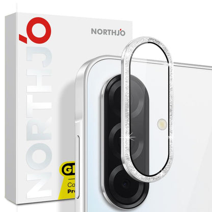 NORTHJO 1 Set Camera Lens Protector Glitter Metal Ring Film, For Samsung Galaxy S26+ 5G, For Samsung Galaxy S26 Ultra 5G, For Samsung Galaxy S26 5G, For Samsung Galaxy S25 Edge 5G, For Samsung Galaxy A26 5G, For Samsung Galaxy S25 5G                   ...