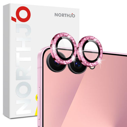 NORTHJO 1 Set Camera Lens Protector Glitter Metal Ring Film, For Galaxy Z Fold8 5G, For Galaxy Z Fold8 Ultra 5G, For Galaxy Z Flip8 5G, For Galaxy S26+ 5G, For Galaxy S26 Ultra 5G, For Galaxy S26 5G, For Galaxy A37 5G / A57 5G, For Galaxy Z Fold7 5G   ...