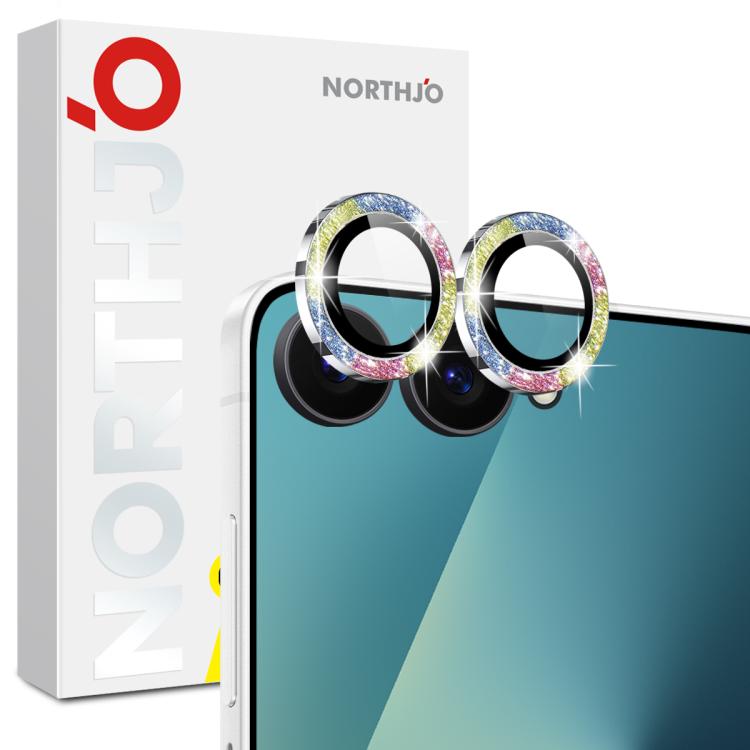 NORTHJO 1 Set Camera Lens Protector Glitter Metal Ring Film, For Galaxy Z Fold8 5G, For Galaxy Z Fold8 Ultra 5G, For Galaxy Z Flip8 5G, For Galaxy S26+ 5G, For Galaxy S26 Ultra 5G, For Galaxy S26 5G, For Galaxy A37 5G / A57 5G, For Galaxy Z Fold7 5G   ...