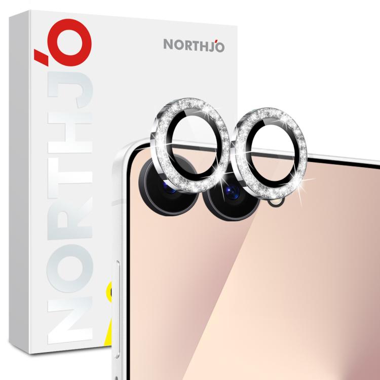 NORTHJO 1 Set Camera Lens Protector Glitter Metal Ring Film, For Galaxy Z Fold8 5G, For Galaxy Z Fold8 Ultra 5G, For Galaxy Z Flip8 5G, For Galaxy S26+ 5G, For Galaxy S26 Ultra 5G, For Galaxy S26 5G, For Galaxy A37 5G / A57 5G, For Galaxy Z Fold7 5G   ...