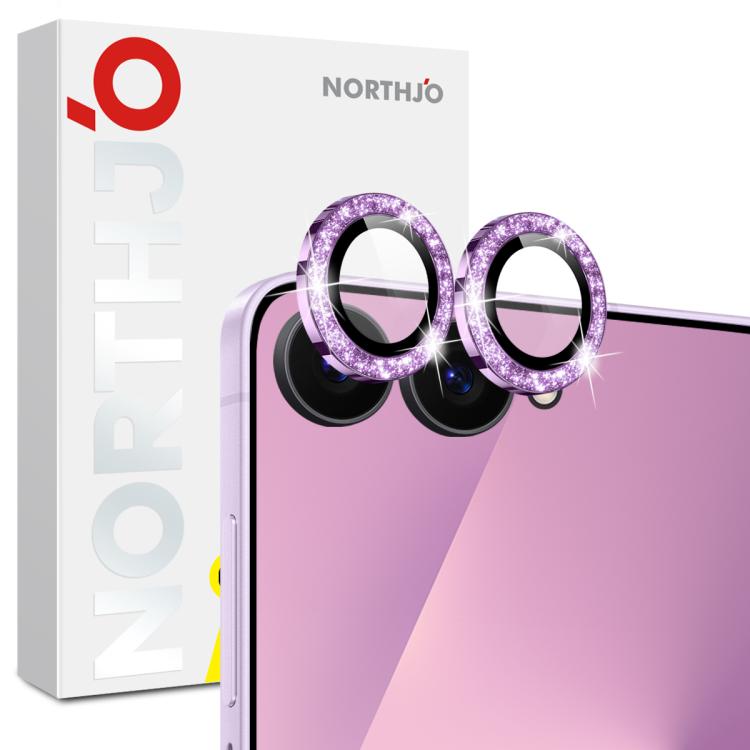 NORTHJO 1 Set Camera Lens Protector Glitter Metal Ring Film, For Galaxy Z Fold8 5G, For Galaxy Z Fold8 Ultra 5G, For Galaxy Z Flip8 5G, For Galaxy S26+ 5G, For Galaxy S26 Ultra 5G, For Galaxy S26 5G, For Galaxy A37 5G / A57 5G, For Galaxy Z Fold7 5G   ...