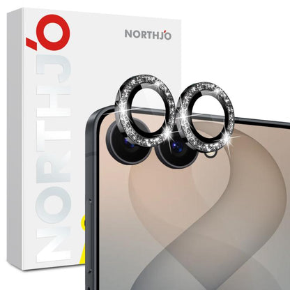 NORTHJO 1 Set Camera Lens Protector Glitter Metal Ring Film, For Galaxy Z Fold8 5G, For Galaxy Z Fold8 Ultra 5G, For Galaxy Z Flip8 5G, For Galaxy S26+ 5G, For Galaxy S26 Ultra 5G, For Galaxy S26 5G, For Galaxy A37 5G / A57 5G, For Galaxy Z Fold7 5G   ...