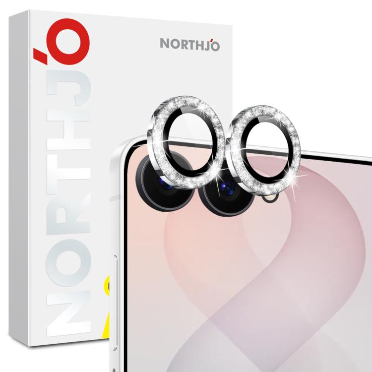 NORTHJO 1 Set Camera Lens Protector Glitter Metal Ring Film, For Galaxy Z Fold8 5G, For Galaxy Z Fold8 Ultra 5G, For Galaxy Z Flip8 5G, For Galaxy S26+ 5G, For Galaxy S26 Ultra 5G, For Galaxy S26 5G, For Galaxy A37 5G / A57 5G, For Galaxy Z Fold7 5G   ...