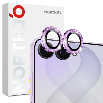 NORTHJO 1 Set Camera Lens Protector Glitter Metal Ring Film, For Galaxy Z Fold8 5G, For Galaxy Z Fold8 Ultra 5G, For Galaxy Z Flip8 5G, For Galaxy S26+ 5G, For Galaxy S26 Ultra 5G, For Galaxy S26 5G, For Galaxy A37 5G / A57 5G, For Galaxy Z Fold7 5G   ...