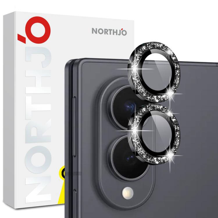 NORTHJO 1 Set Camera Lens Protector Glitter Metal Ring Film, For Galaxy Z Fold8 5G, For Galaxy Z Fold8 Ultra 5G, For Galaxy Z Flip8 5G, For Galaxy S26+ 5G, For Galaxy S26 Ultra 5G, For Galaxy S26 5G, For Galaxy A37 5G / A57 5G, For Galaxy Z Fold7 5G   ...