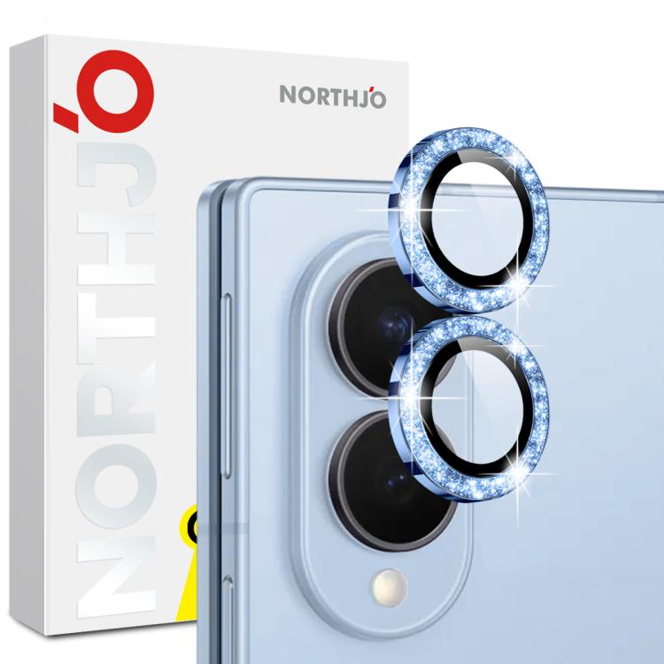 NORTHJO 1 Set Camera Lens Protector Glitter Metal Ring Film, For Galaxy Z Fold8 5G, For Galaxy Z Fold8 Ultra 5G, For Galaxy Z Flip8 5G, For Galaxy S26+ 5G, For Galaxy S26 Ultra 5G, For Galaxy S26 5G, For Galaxy A37 5G / A57 5G, For Galaxy Z Fold7 5G   ...