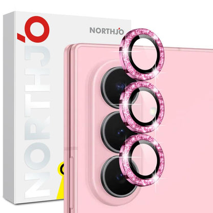 NORTHJO 1 Set Camera Lens Protector Glitter Metal Ring Film, For Galaxy Z Fold8 5G, For Galaxy Z Fold8 Ultra 5G, For Galaxy Z Flip8 5G, For Galaxy S26+ 5G, For Galaxy S26 Ultra 5G, For Galaxy S26 5G, For Galaxy A37 5G / A57 5G, For Galaxy Z Fold7 5G   ...