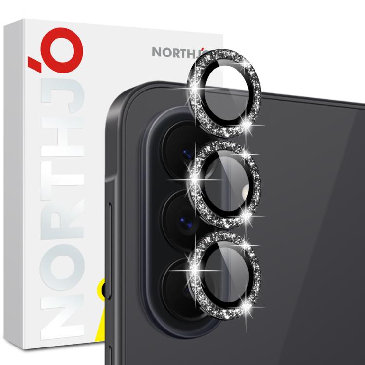 NORTHJO 1 Set Camera Lens Protector Glitter Metal Ring Film, For Galaxy Z Fold8 5G, For Galaxy Z Fold8 Ultra 5G, For Galaxy Z Flip8 5G, For Galaxy S26+ 5G, For Galaxy S26 Ultra 5G, For Galaxy S26 5G, For Galaxy A37 5G / A57 5G, For Galaxy Z Fold7 5G   ...