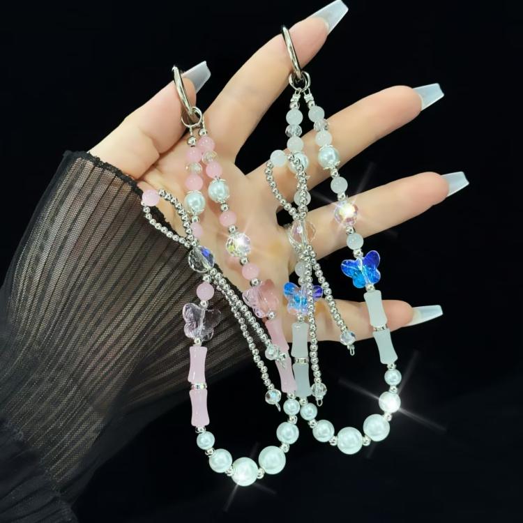 Slub Alloy Bow Mobile Phone String Chain