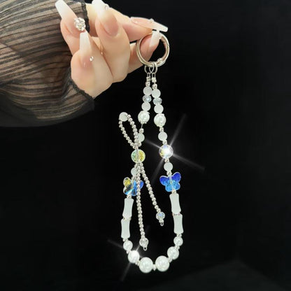 Slub Alloy Bow Mobile Phone String Chain