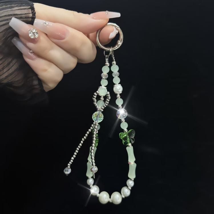 Slub Alloy Bow Mobile Phone String Chain