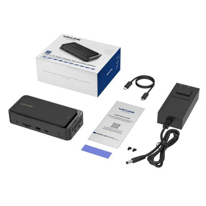WAVLINK UMD23M For Laptop Tablet 13 in 1 USB-C Hub 10Gbps M.2 Pcie / SATA SSD Enclosure, UMD23M