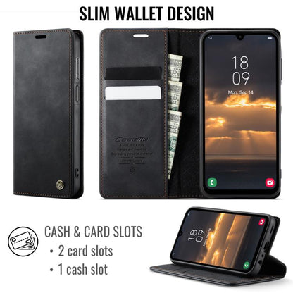 CaseMe 033 Calf Leather Lining Microfibre RFID Blocking Phone Case, For Samsung Galaxy A15, For Samsung Galaxy A25, For Samsung Galaxy S23 FE 5G, For Samsung Galaxy A24 4G, For Samsung Galaxy A34 5G, For Samsung Galaxy A54, For Samsung Galaxy S23 Ultra...