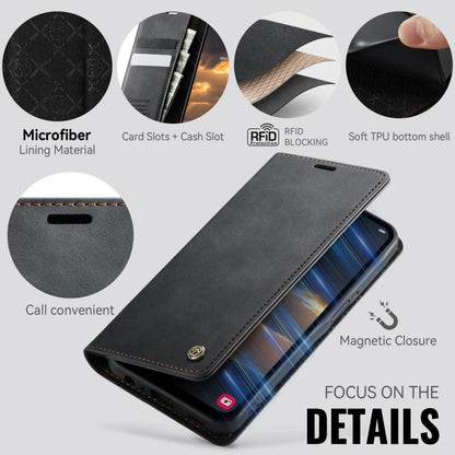 CaseMe 033 Calf Leather Lining Microfibre RFID Blocking Phone Case, For Samsung Galaxy A15, For Samsung Galaxy A25, For Samsung Galaxy S23 FE 5G, For Samsung Galaxy A24 4G, For Samsung Galaxy A34 5G, For Samsung Galaxy A54, For Samsung Galaxy S23 Ultra...