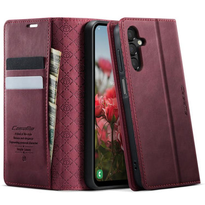 CaseMe 033 Calf Leather Lining Microfibre RFID Blocking Phone Case, For Samsung Galaxy A15, For Samsung Galaxy A25, For Samsung Galaxy S23 FE 5G, For Samsung Galaxy A24 4G, For Samsung Galaxy A34 5G, For Samsung Galaxy A54, For Samsung Galaxy S23 Ultra...