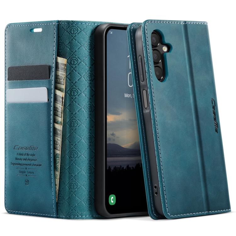 CaseMe 033 Calf Leather Lining Microfibre RFID Blocking Phone Case, For Samsung Galaxy A15, For Samsung Galaxy A25, For Samsung Galaxy S23 FE 5G, For Samsung Galaxy A24 4G, For Samsung Galaxy A34 5G, For Samsung Galaxy A54, For Samsung Galaxy S23 Ultra...