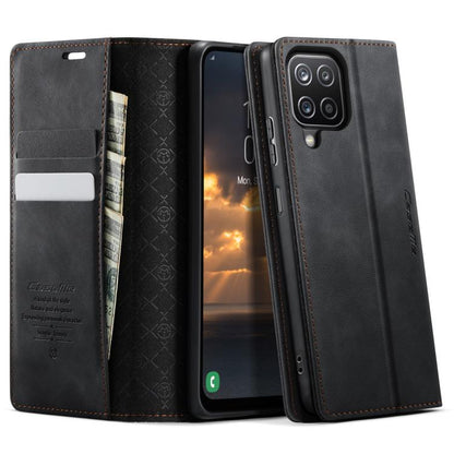 CaseMe 033 Calf Leather Lining Microfibre RFID Blocking Phone Case, For Samsung Galaxy A25, For Samsung Galaxy S23 FE 5G, For Samsung Galaxy A24 4G, For Samsung Galaxy A34 5G, For Samsung Galaxy A54, For Samsung Galaxy S23 Ultra 5G                     ...