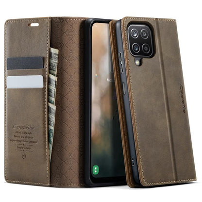 CaseMe 033 Calf Leather Lining Microfibre RFID Blocking Phone Case, For Samsung Galaxy A25, For Samsung Galaxy S23 FE 5G, For Samsung Galaxy A24 4G, For Samsung Galaxy A34 5G, For Samsung Galaxy A54, For Samsung Galaxy S23 Ultra 5G                     ...