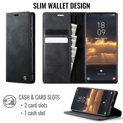 CaseMe 033 Calf Leather Lining Microfibre RFID Blocking Phone Case, For Samsung Galaxy S21+ 5G, For Samsung Galaxy S21 Ultra 5G, For Samsung Galaxy Note20 Ultra, For Samsung Galaxy S20 Ultra, For Samsung Galaxy S20, For Samsung Galaxy S20+             ...