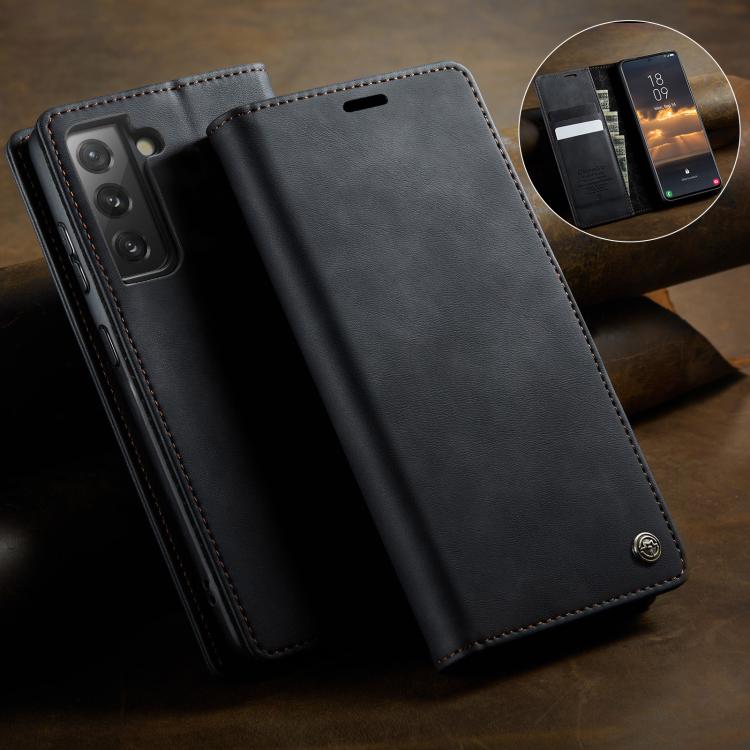 CaseMe 033 Calf Leather Lining Microfibre RFID Blocking Phone Case, For Samsung Galaxy S21+ 5G, For Samsung Galaxy S21 Ultra 5G, For Samsung Galaxy Note20 Ultra, For Samsung Galaxy S20 Ultra, For Samsung Galaxy S20, For Samsung Galaxy S20+             ...