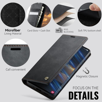 CaseMe 033 Calf Leather Lining Microfibre RFID Blocking Phone Case, For Samsung Galaxy S21+ 5G, For Samsung Galaxy S21 Ultra 5G, For Samsung Galaxy Note20 Ultra, For Samsung Galaxy S20 Ultra, For Samsung Galaxy S20, For Samsung Galaxy S20+             ...