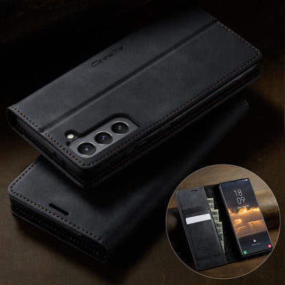 CaseMe 033 Calf Leather Lining Microfibre RFID Blocking Phone Case, For Samsung Galaxy S21+ 5G, For Samsung Galaxy S21 Ultra 5G, For Samsung Galaxy Note20 Ultra, For Samsung Galaxy S20 Ultra, For Samsung Galaxy S20, For Samsung Galaxy S20+             ...