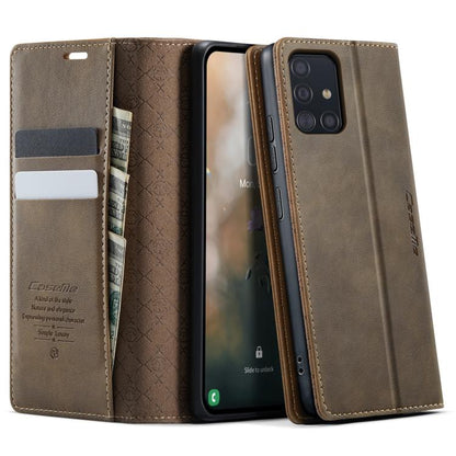 CaseMe 033 Calf Leather Lining Microfibre RFID Blocking Phone Case, For Samsung Galaxy S21 Ultra 5G, For Samsung Galaxy Note20 Ultra, For Samsung Galaxy S20 Ultra, For Samsung Galaxy S20, For Samsung Galaxy S20+, For Samsung Galaxy A51                 ...