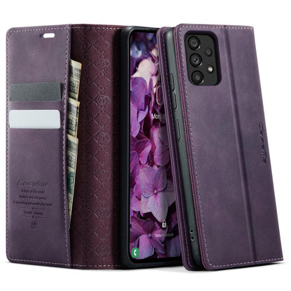 CaseMe 033 Calf Leather Lining Microfibre RFID Blocking Phone Case, For Samsung Galaxy A25, For Samsung Galaxy S23 FE 5G, For Samsung Galaxy A24 4G, For Samsung Galaxy A34 5G, For Samsung Galaxy A54, For Samsung Galaxy S23 Ultra 5G                     ...