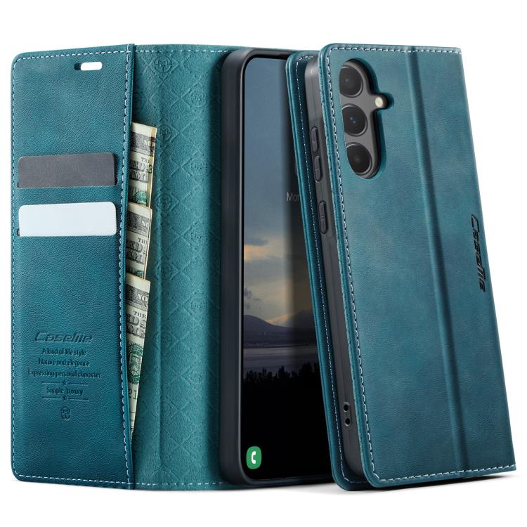 CaseMe 033 Calf Leather Lining Microfibre RFID Blocking Phone Case, For Galaxy S26+ 5G, For Galaxy S26 Ultra 5G, For Galaxy S26 5G, For Galaxy A57 5G, For Galaxy A37 5G, For Galaxy A27 5G, For Galaxy S25 FE 5G, For Samsung Galaxy Z Fold7 5G            ...