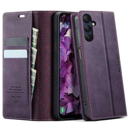 CaseMe 033 Calf Leather Lining Microfibre RFID Blocking Phone Case, For Samsung Galaxy A15, For Samsung Galaxy A25, For Samsung Galaxy S23 FE 5G, For Samsung Galaxy A24 4G, For Samsung Galaxy A34 5G, For Samsung Galaxy A54, For Samsung Galaxy S23 Ultra...