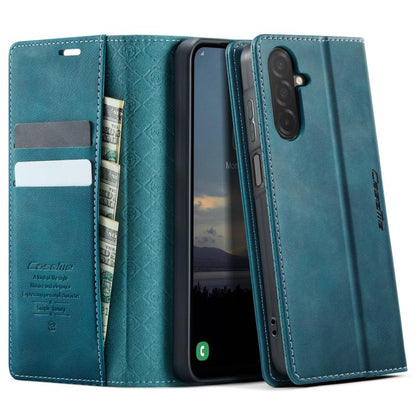 CaseMe 033 Calf Leather Lining Microfibre RFID Blocking Phone Case, For Galaxy S26+ 5G, For Galaxy S26 Ultra 5G, For Galaxy S26 5G, For Galaxy A57 5G, For Galaxy A37 5G, For Galaxy A27 5G, For Galaxy S25 FE 5G, For Samsung Galaxy Z Fold7 5G            ...
