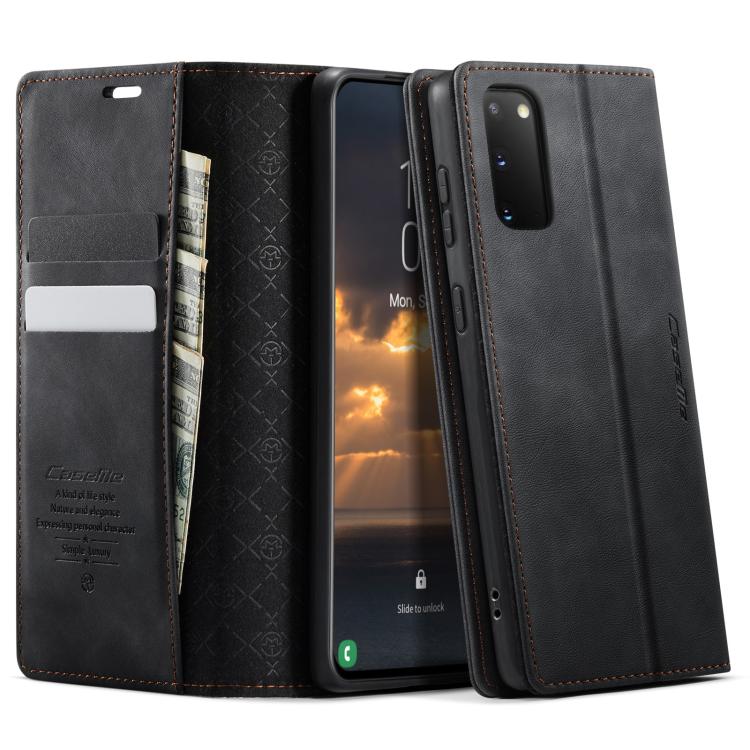 CaseMe 033 Calf Leather Lining Microfibre RFID Blocking Phone Case, For Samsung Galaxy S21 Ultra 5G, For Samsung Galaxy Note20 Ultra, For Samsung Galaxy S20 Ultra, For Samsung Galaxy S20, For Samsung Galaxy S20+, For Samsung Galaxy A51                 ...