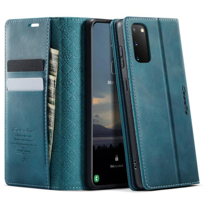 CaseMe 033 Calf Leather Lining Microfibre RFID Blocking Phone Case, For Samsung Galaxy S21 Ultra 5G, For Samsung Galaxy Note20 Ultra, For Samsung Galaxy S20 Ultra, For Samsung Galaxy S20, For Samsung Galaxy S20+, For Samsung Galaxy A51                 ...