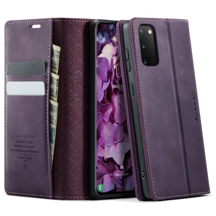 CaseMe 033 Calf Leather Lining Microfibre RFID Blocking Phone Case, For Samsung Galaxy S21 Ultra 5G, For Samsung Galaxy Note20 Ultra, For Samsung Galaxy S20 Ultra, For Samsung Galaxy S20, For Samsung Galaxy S20+, For Samsung Galaxy A51                 ...