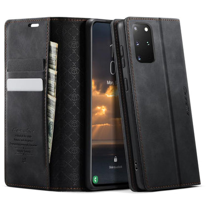 CaseMe 033 Calf Leather Lining Microfibre RFID Blocking Phone Case, For Samsung Galaxy S21 Ultra 5G, For Samsung Galaxy Note20 Ultra, For Samsung Galaxy S20 Ultra, For Samsung Galaxy S20, For Samsung Galaxy S20+, For Samsung Galaxy A51                 ...