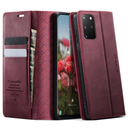CaseMe 033 Calf Leather Lining Microfibre RFID Blocking Phone Case, For Samsung Galaxy S21 Ultra 5G, For Samsung Galaxy Note20 Ultra, For Samsung Galaxy S20 Ultra, For Samsung Galaxy S20, For Samsung Galaxy S20+, For Samsung Galaxy A51                 ...