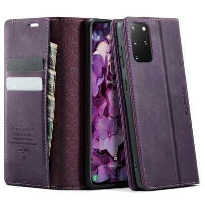 CaseMe 033 Calf Leather Lining Microfibre RFID Blocking Phone Case, For Samsung Galaxy S21 Ultra 5G, For Samsung Galaxy Note20 Ultra, For Samsung Galaxy S20 Ultra, For Samsung Galaxy S20, For Samsung Galaxy S20+, For Samsung Galaxy A51                 ...