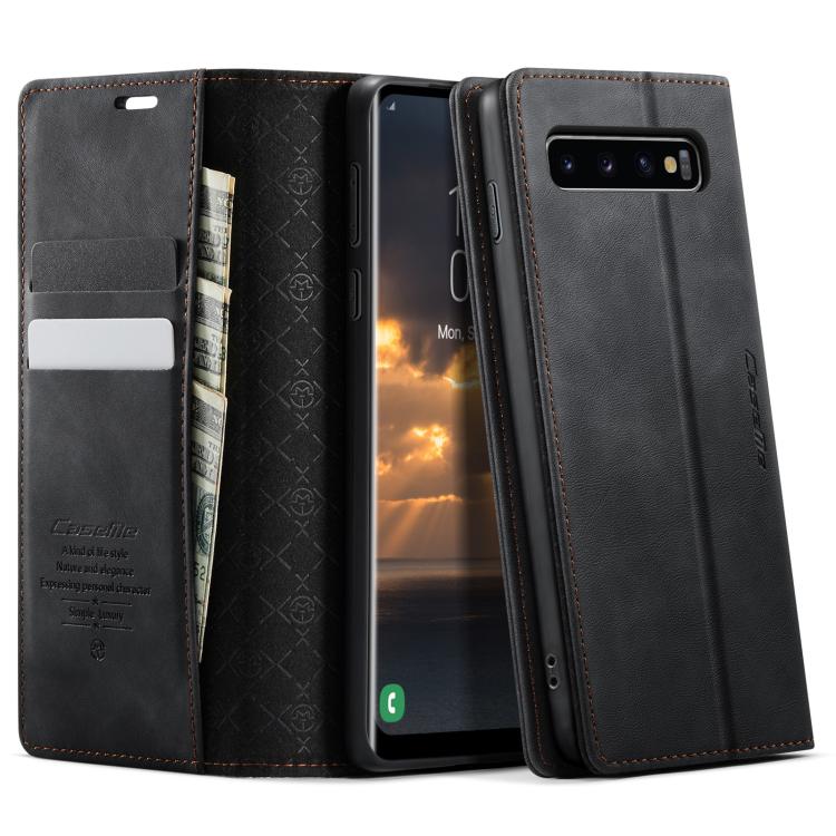 CaseMe 033 Calf Leather Lining Microfibre RFID Blocking Phone Case, For Samsung Galaxy S21 Ultra 5G, For Samsung Galaxy Note20 Ultra, For Samsung Galaxy S20 Ultra, For Samsung Galaxy S20, For Samsung Galaxy S20+, For Samsung Galaxy A51                 ...