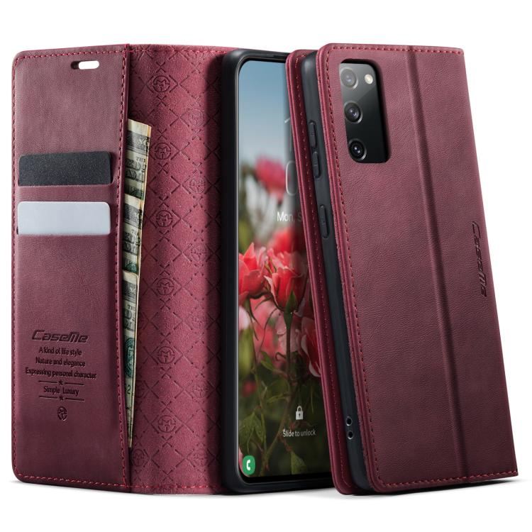CaseMe 033 Calf Leather Lining Microfibre RFID Blocking Phone Case, For Samsung Galaxy A25, For Samsung Galaxy S23 FE 5G, For Samsung Galaxy A24 4G, For Samsung Galaxy A34 5G, For Samsung Galaxy A54, For Samsung Galaxy S23 Ultra 5G                     ...