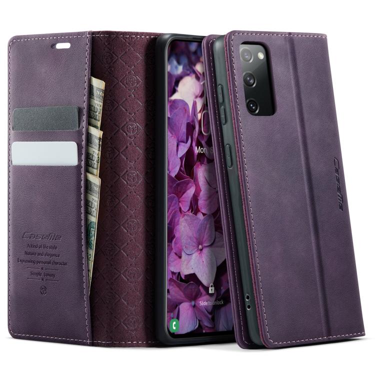 CaseMe 033 Calf Leather Lining Microfibre RFID Blocking Phone Case, For Samsung Galaxy A25, For Samsung Galaxy S23 FE 5G, For Samsung Galaxy A24 4G, For Samsung Galaxy A34 5G, For Samsung Galaxy A54, For Samsung Galaxy S23 Ultra 5G                     ...